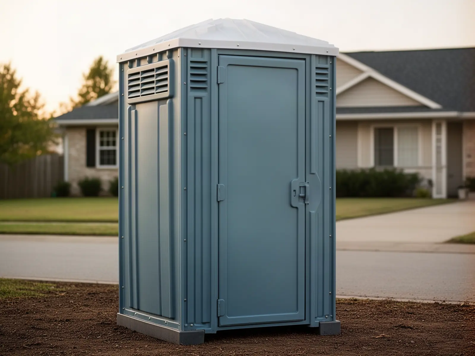 Clean porta potty unit from Elkins Brothers Portable Toilet Rental in Arlington, VA
